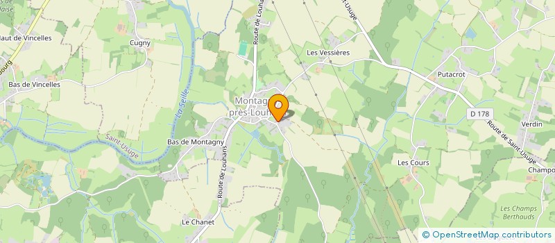 localisation de l'entreprise MADAME MARIE-LOUISE OHNIMUS  MONTAGNY-PRES-LOUHANS