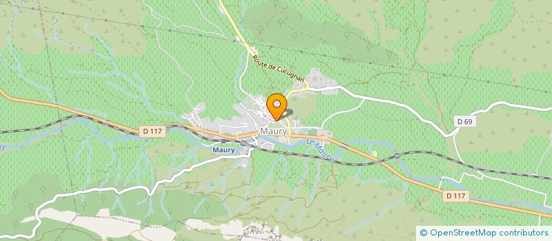 localisation de l'entreprise MADAME MARIE-LOUISE OLIVE  MAURY