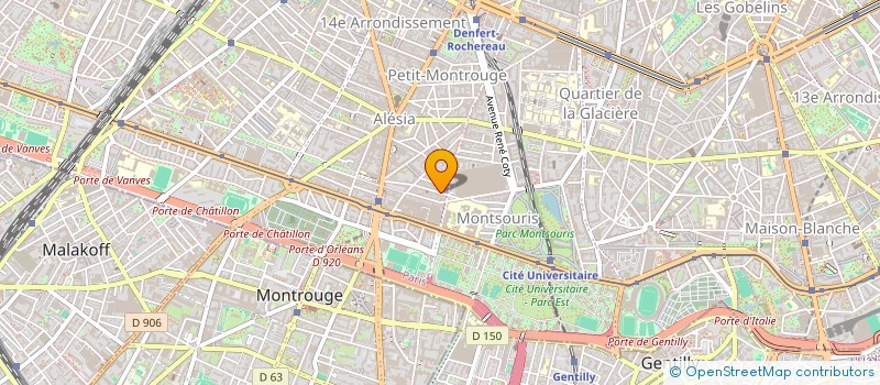 localisation de l'entreprise MADAME MARIE-LOUISE ORLACH  PARIS