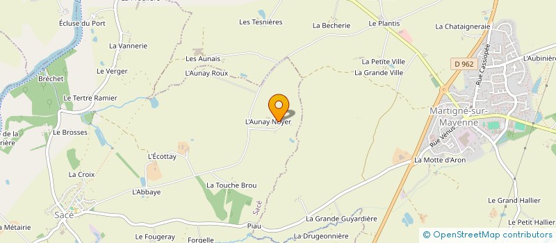 localisation de l'entreprise MADAME MARIE-LOUISE PETTIER  SACE