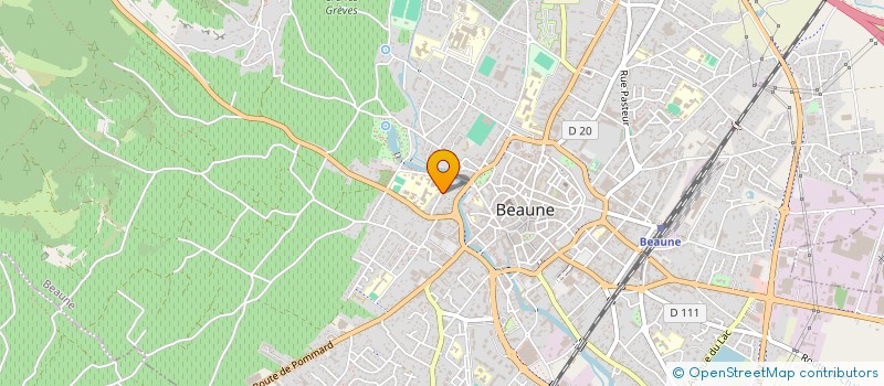 localisation de l'entreprise MADAME MARIE-LOUISE PIGUET à BEAUNE