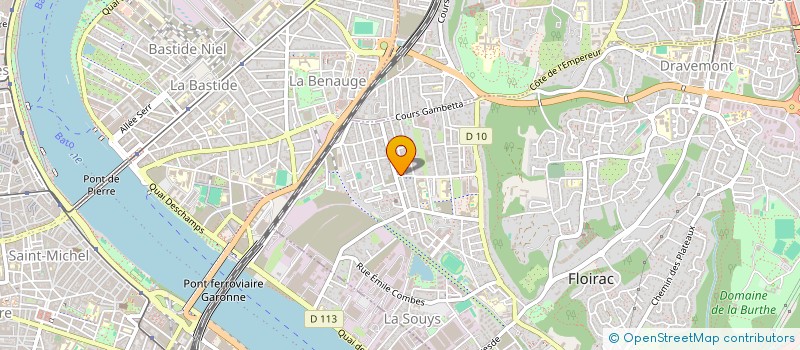 localisation de l'entreprise MADAME MARIE LOUISE PLUTUS  FLOIRAC