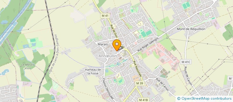 localisation de l'entreprise MADAME MARIE-LOUISE PRUVOT  ANNULLIN