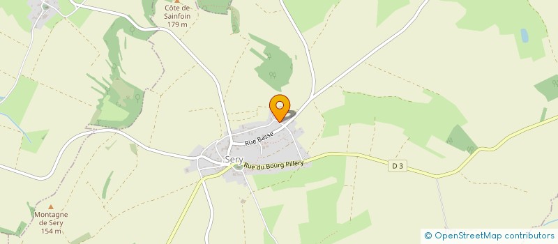 localisation de l'entreprise MADAME MARIE-LOUISE QUENTIN  SERY