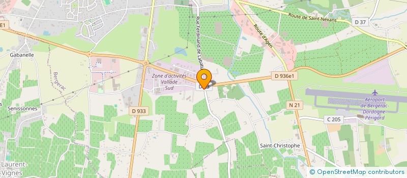 localisation de l'entreprise MADAME MARIE-LOUISE REBEYROL à BERGERAC
