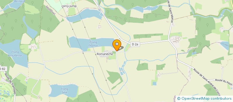 localisation de l'entreprise MADAME MARIE-LOUISE ROLLAND  MONTLUEL