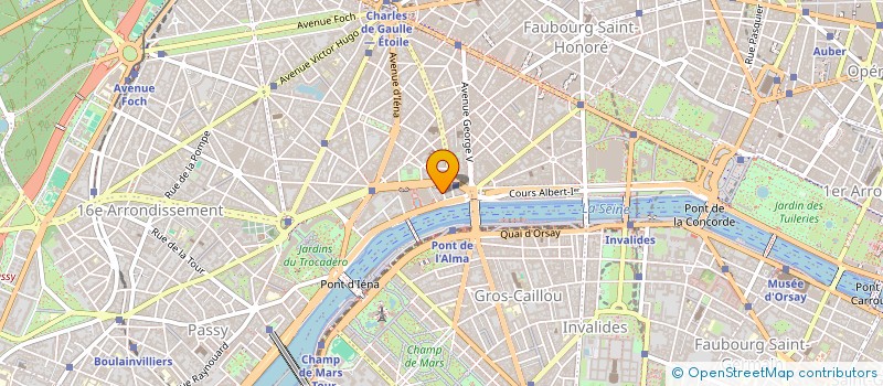 localisation de l'entreprise MADAME MARIE LOUISE RUAULT  PARIS