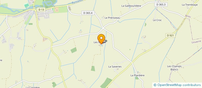 localisation de l'entreprise MADAME MARIE-LOUISE SAILLARD à UNVERRE