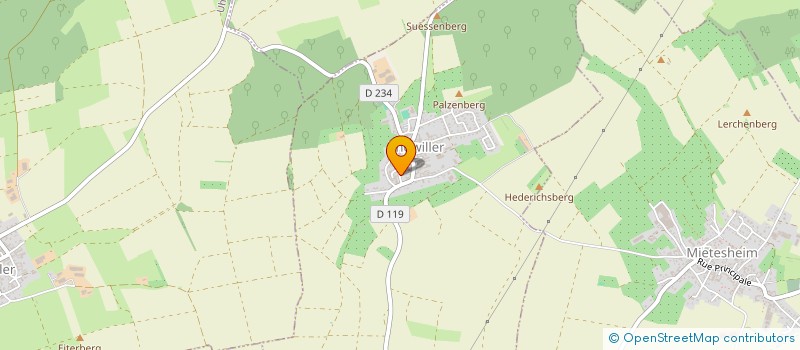 localisation de l'entreprise MADAME MARIE-LOUISE SCHOLLER  ENGWILLER