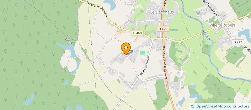 localisation de l'entreprise MADAME MARIE LOUISE SEILER  LE DESCHAUX