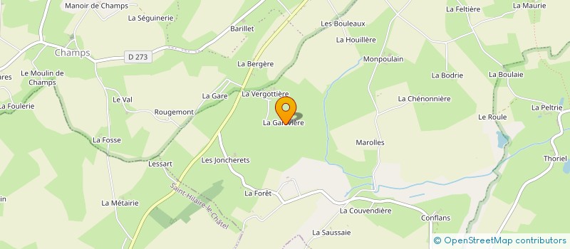 localisation de l'entreprise MADAME MARIE-LOUISE SENEGON à TOUROUVRE AU PERCHE
