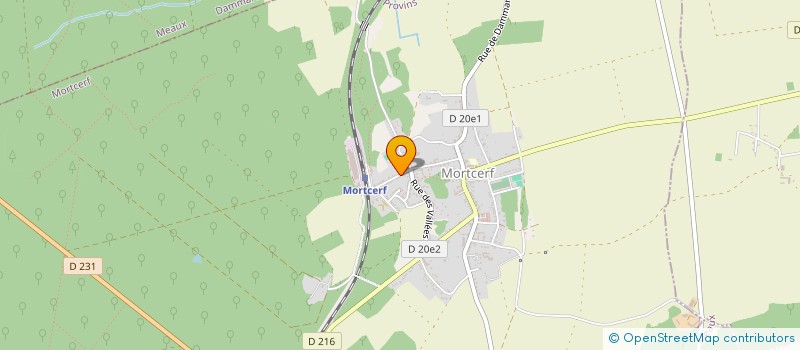 localisation de l'entreprise MADAME MARIE-LOUISE SERRET  MORTCERF