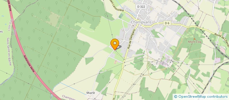 localisation de l'entreprise MADAME MARIE-LOUISE STEPHAN  CHAMPVANS