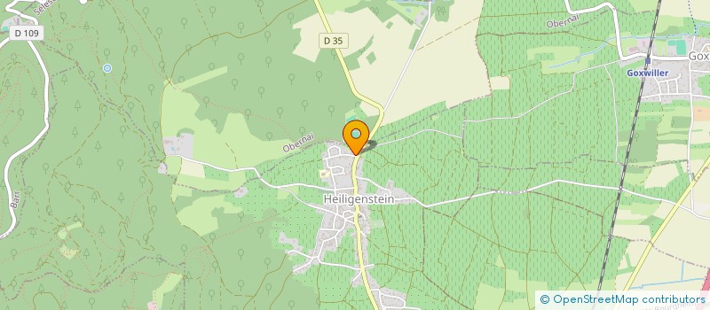 localisation de l'entreprise MADAME MARIE LOUISE WILLHELM  HEILIGENSTEIN