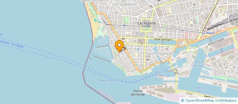 localisation de l'entreprise MADAME MARIE-LOUP BERENGER à LE HAVRE