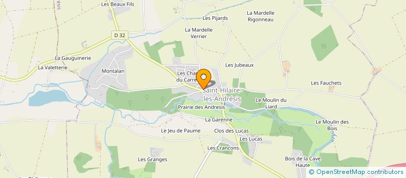 localisation de l'entreprise MADAME MARIE LOURDES LINDA ETIENNETTE à SAINT-HILAIRE-LES-ANDRESIS