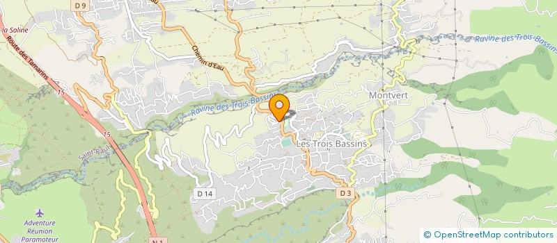 localisation de l'entreprise MADAME MARIE-LOURDES LOUISIN  LES TROIS BASSINS