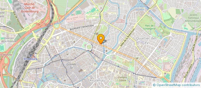 localisation de l'entreprise MADAME MARIE LOUSKY à STRASBOURG