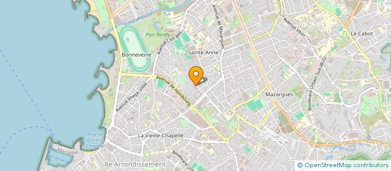 localisation de l'entreprise MADAME MARIE LOUTON  MARSEILLE