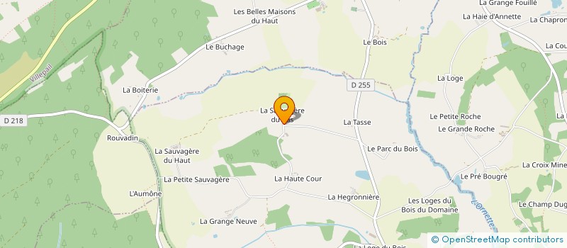 localisation de l'entreprise MADAME MARIE LOUTREUX à GESVRES