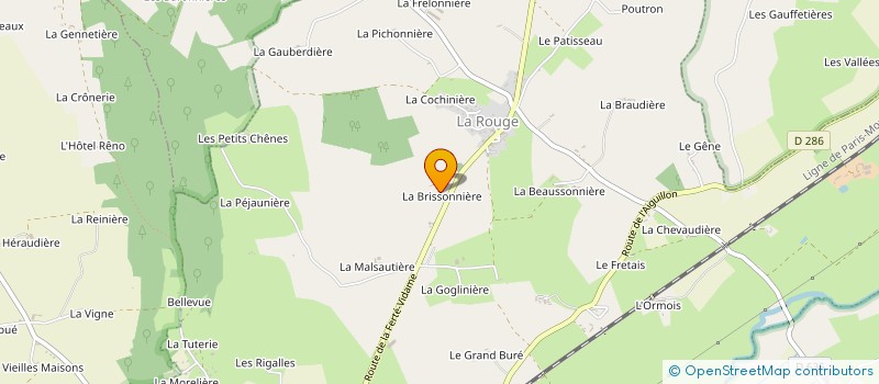 localisation de l'entreprise MADAME MARIE LOUVEAU à SAINT-BOMER