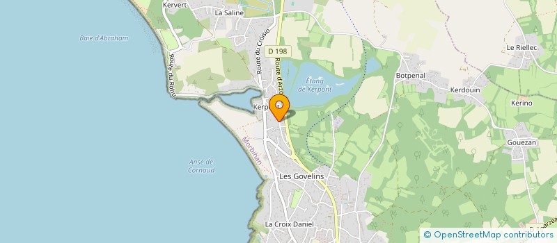 localisation de l'entreprise MADAME MARIE LOUWERSE  SAINT-GILDAS-DE-RHUYS