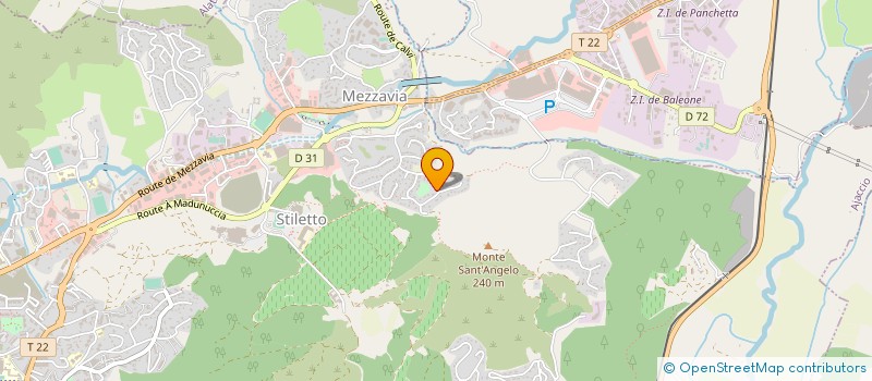 localisation de l'entreprise MADAME MARIE LOVICHI  AJACCIO