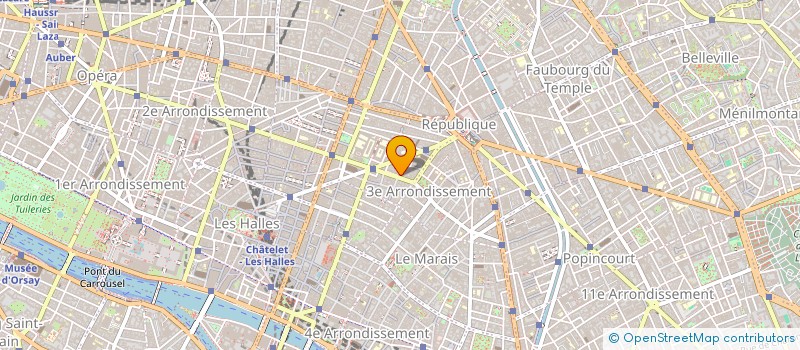 localisation de l'entreprise MADAME MARIE LOVICHI  PARIS