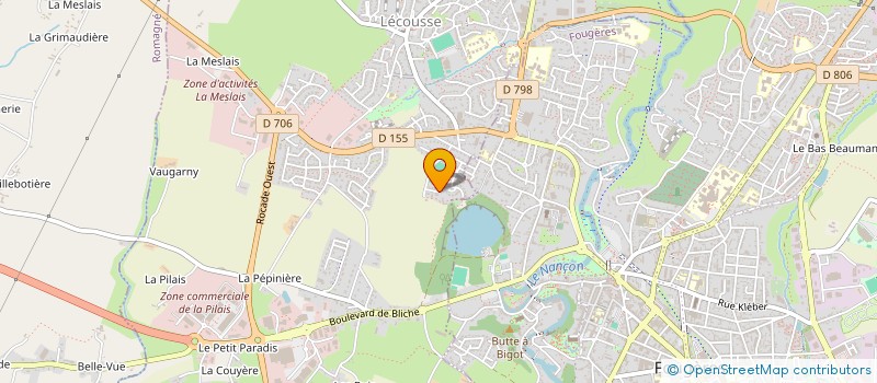 localisation de l'entreprise MADAME MARIE LOYZANCE  LECOUSSE