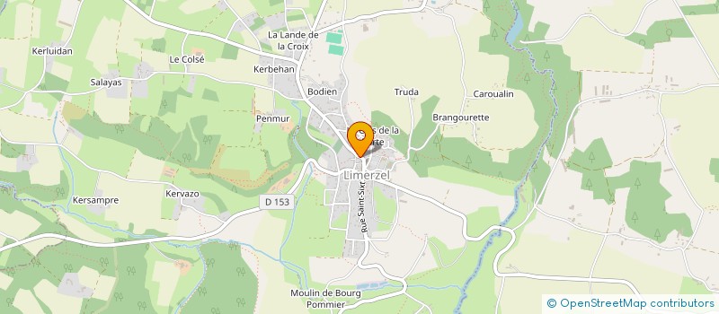 localisation de l'entreprise MADAME MARIE LUCAS  LIMERZEL