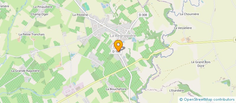 localisation de l'entreprise MADAME MARIE LUCAS  LA REGRIPPIERE