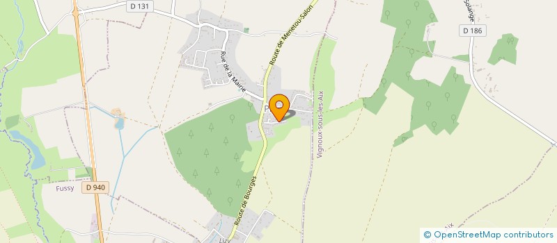 localisation de l'entreprise MADAME MARIE LUCAS  PIGNY