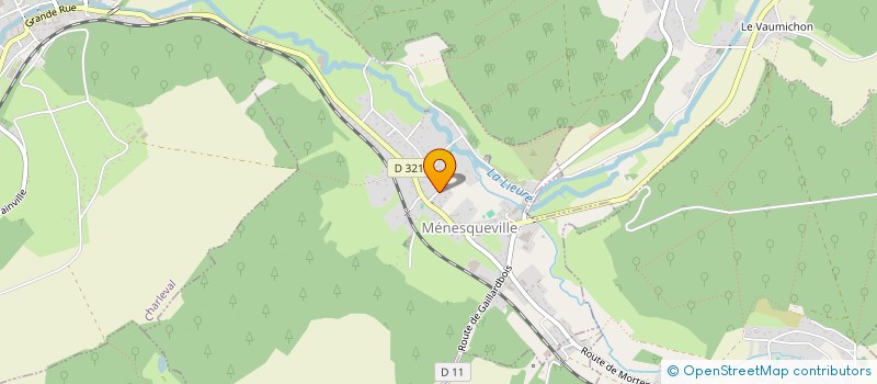 localisation de l'entreprise MADAME MARIE-LUCE CAGNARD  MENESQUEVILLE