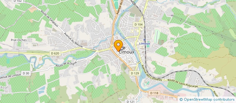localisation de l'entreprise MADAME MARIE-LUCE DEHONDT à LIMOUX