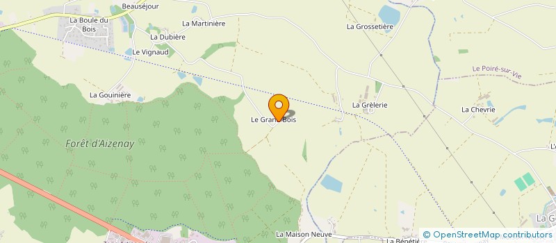 localisation de l'entreprise MADAME MARIE LUCE GHILINI à AIZENAY