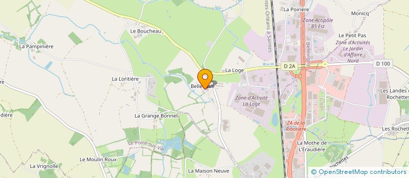 localisation de l'entreprise MADAME MARIE-LUCE GIGAUD à LE POIRE-SUR-VIE