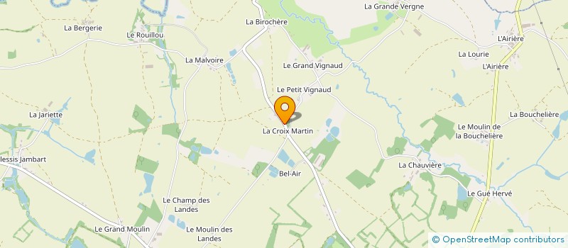 localisation de l'entreprise MADAME MARIE-LUCE GRIZEAU à LA FERRIERE