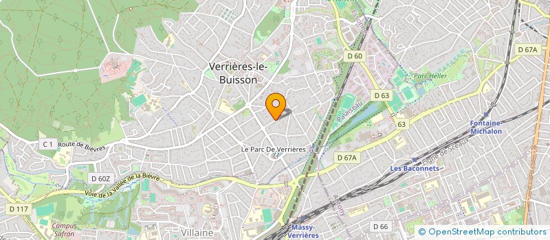 localisation de l'entreprise MADAME MARIE-LUCE HERVIOU à VERRIERES-LE-BUISSON