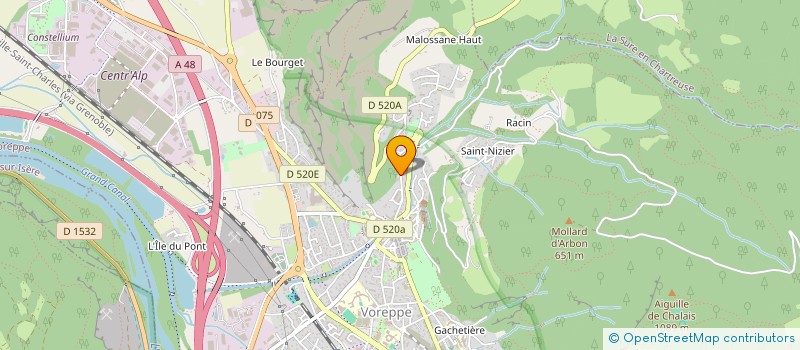 localisation de l'entreprise MADAME MARIE-LUCE PILOZ à VOREPPE
