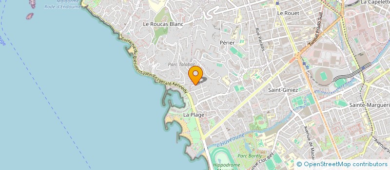 localisation de l'entreprise MADAME MARIE LUCIANI  MARSEILLE