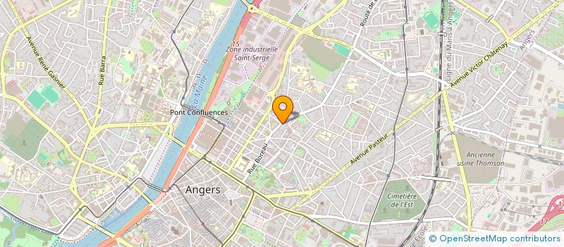 localisation de l'entreprise MADAME MARIE LUCIE MULIKENA  ANGERS