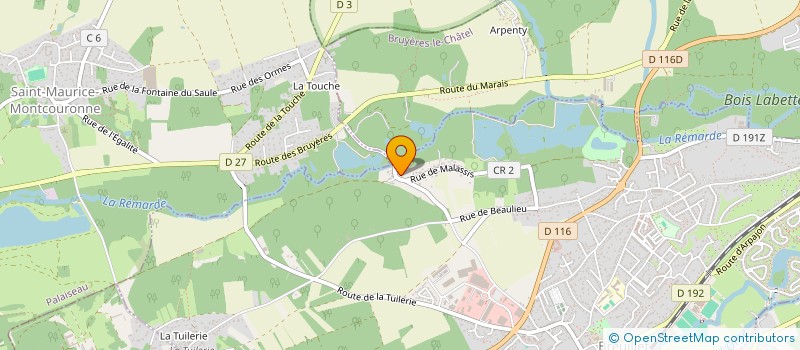 localisation de l'entreprise MADAME MARIE-LUISE SCHIEL à BREUILLET