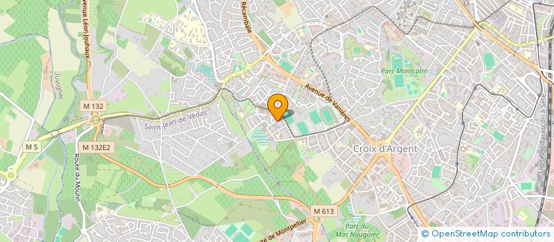 localisation de l'entreprise MADAME MARIE LUKOWSKI à MONTPELLIER