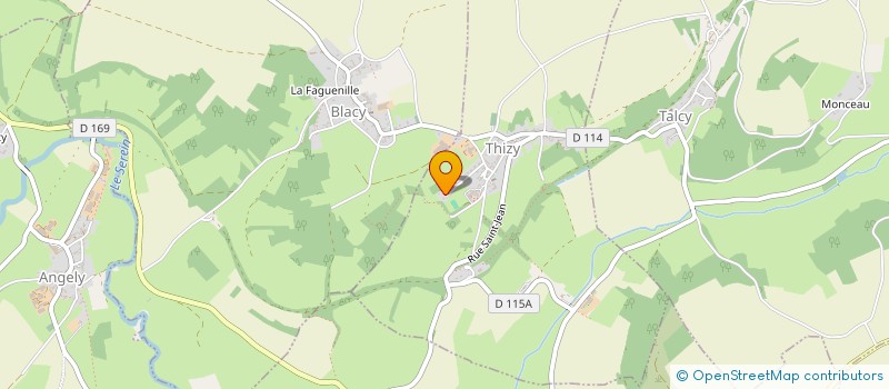 localisation de l'entreprise MADAME MARIE LUMMERZHEIM  THIZY