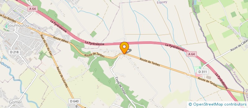 localisation de l'entreprise MADAME MARIE LUNEL  LIMENDOUS