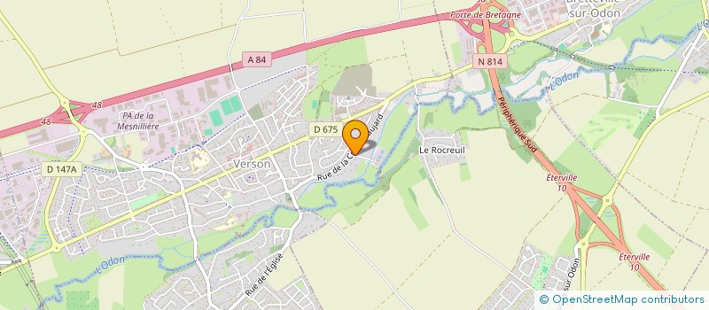 localisation de l'entreprise MADAME MARIE LUREAU  VERSON