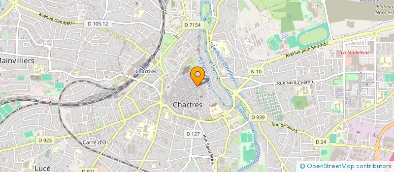 localisation de l'entreprise MADAME MARIE LUSTIG à CHARTRES