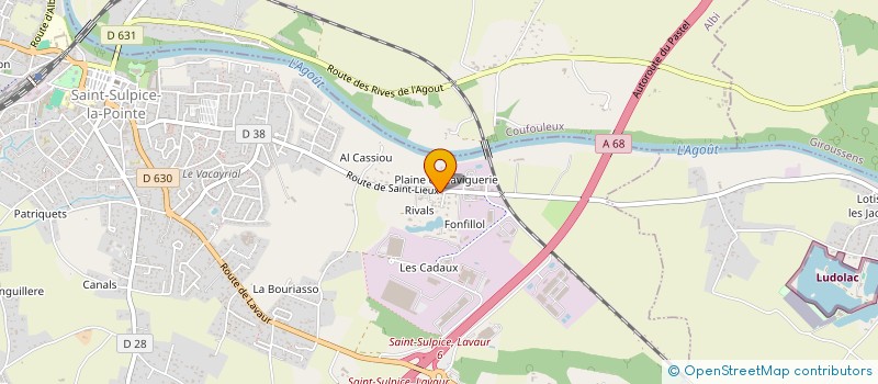 localisation de l'entreprise MADAME MARIE-LYNE BUERA à SAINT-SULPICE-LA-POINTE