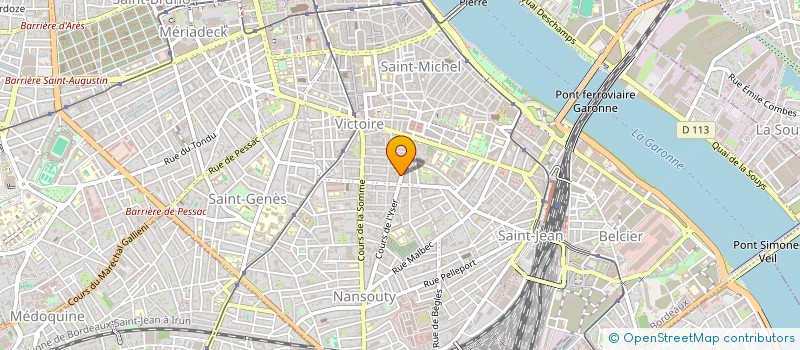 localisation de l'entreprise MADAME MARIE-LYNE FLEURY  CARCANS