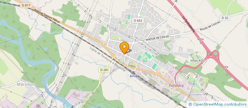 localisation de l'entreprise MADAME MARIE LYS GRINET  ARTIX